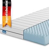 Matratzenheld Classic Kaltschaummatratze H3 | produziert in Deutschland | Ergonomische 7-Zonen Kaltschaummatratze mittelfest | 90 x 200 cm| Härtegrad 3 mittelfest | Öko-Tex Zertifiziert | Höhe 14