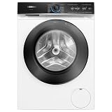 Siemens WG44B20Z0 Waschmaschine iQ700, Frontlader mit 9 kg Fassungsvermögen, 60 cm, 1400 UpM, Made in Germany, schneller Waschen mit speedPack XL, Antiflecken-System, Home Connect, Weiß