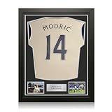 Exclusive Memorabilia Spurs-Trikot signiert von Luka Modric. G