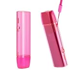YiTenn Schutzhülle Case Cover PC Hartschalenetui+Lanyard für iqos iluma one (Fuchsia)