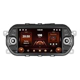 Hodozzy 2GB+64GB Android Autoradio für FIAT Tipo Egea 2015-2017 mit Wireless Carplay Android Auto,7 Zoll Touchscreen Autoradio Android mit Navi GPS WiFi Bluetooth DSP FM/RDS Radio mit Rückfahrk