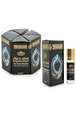 ihvan online, 6er Pack 36 mL - 1,21 Oz Roll-On Parfümöle, Alkoholfreies Musk Parfüm, Arabische Düfte, Weiche Parfümtabletten für Körper, Langanhaltender Duft für Frauen & Männer, Hacer-ul E