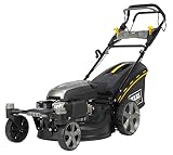 TEXAS Profi Rasenmäher Benzin mit Antrieb Radantrieb Hochgrasmäher ZT 5110TR/W Zero Turn 3in1 mit schwenkbarer Vorderachse | sehr wendig | 196cm³ | 4-Takt | 51cm | 4,9PS | 28-75mm | mit Mulchfunk