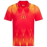 JELEX Retro History Herren Trikot | mit eingesticktem Logo & Kurzarm | Nostalgie-Design für Fußballfans | ideal für Sammler (DE/NL/SE/PL, Alphanumerisch, XXL, Regular, Regular, Vietnam)