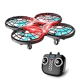 Loolinn | Drohne für Kinder Geschenk - Mini Drohne, RC Quadrocopter mit Antikollisionstechnologie/Sicher für Kinder/Leicht zu fliegen / 360° Flips/Handgesteuerter Modus (Geschenk für Kinder)