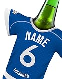 my fan shirt PERSONALISIERTES Trikot passend für MSV Duisburg Trikot kühler Fans | offizieller Flaschenkühler Getränkekühler Fanartikel by MYFANSHIRT