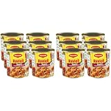 MAGGI Ravioli Bolognese, leckeres Fertiggericht mit würzigem Fleisch, für Topf & Mikrowelle, ideales Festival-Essen, 12er Pack (6 x 800g)
