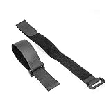 VALICLUD 20St geschnallter Aufkleberriemen Bag Straps taschengürtel gepäckgurt kopfhörerkabel Kabelbinder aus Mikrofasertuch Gepäckband Verpackung Fester Riemen Black