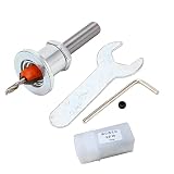 Senkbohrer-Set, verstellbare Begrenzung, Zubehör für Elektrowerkzeuge aus legiertem Stahl für Holz, Kunststoff, M