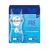 Aptamil Pronutra Pre – Anfangsmilch von Geburt an – Mit pflanzlichen Ölen ohne Palmöl – 6 x 4 x 200