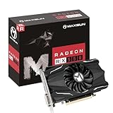 maxsun Grafikkarten AMD Radeon RX 550 Grafikkarte 4GB Graphics Card ITX Computer PC Gaming GPU, 128-Bit DirectX 12 PCI Express X16 3.0 DVI-D Dual Link, HDMI, Display