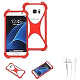 K-S-Trade Qualitativ & Innovativ: Handy-hülle + Kopfhörer Für OnePlus OnePlus 8 Pro Schutz-hülle Bumper Silikon Schutz Hülle Cover Case Silik