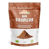 Kakao Pulver Bio 400 g. Organic Cacao Powder. Natürlich, rein aus rohen Kakaobohnen. Produziert in Peru aus der Theobroma Cocoa Pflanze. Magnesium- und Phosphor-Quelle. NaturaleB