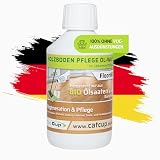 CatCup FloorWAX BIO Holzboden, Parkett, Laminat Pflege & Regeneration mit Bienenwachs. Naturprodukt ohne Chemie. Parkett Versiegelung. Ergiebig wie ein Konzentrat. (1 Stück)