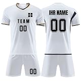 Personalisierte Trikots | Trikot Mit Eigenem Namen & Nummer | Trikot Selber Gestalten | Fußball Trikot Kinder Set | Trikot Personalisiert Erwachsene #2
