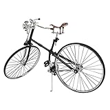 HUAOSN Retro Mini Fahrrad Im Maßstab 1:10, Abnehmbares Metall Gummi Tiny Bike, Finger Bike Modellierspielzeug für Schreibtisch, Büro, Bücherreg