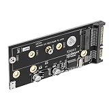 Qukaim SATA Adapter NGFF (M.2) Key B auf SATA Adapterkarte, USB-Schnittstelle für NGFF SSD Solid State Drive, kompatibel mit SATA und SAS SSDs, kompaktes Desig