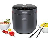 Rommelsbacher Multi Reiskocher MRK 500-6 Programme (Reis, Vollkorn, Low Carb, Suppe, Milchreis, Aufwärmen), Cool-Touch Gehäuse, herausnehmbarer antihaftbeschichteter Innentopf, 500 W