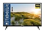 TELEFUNKEN XF32SN550S 32 Zoll Fernseher/Smart TV (Full HD, HDR, Triple-Tuner) - Inkl. 6 Monate HD+ [2023], Schw