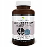 Medverita - Ajuga turkestanica Kräuterextrakt - Standardisiert auf das Vorhandensein von 10% Turkesteron - Ohne Zusatzstoffe - Nahrungsergänzungsmittel - 120 Kap