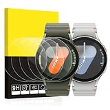 SPGUARD 4-Stück Schutzfolie Kompatibel mit Samsung Galaxy Watch 7 44mm Panzarglas Galaxy Watch 6/5/4 44mm Schutzfolie, Anti-Kratzen Hohe Klar Glas Displayschutzfolie für Galaxy Watch 7/6/5/4 44MM