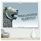 Braunschweiger Bilderbogen (hochwertiger Premium Wandkalender 2025 DIN A2 quer), Kunstdruck in Hochg