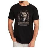 T-Shirts Männer Oversized Sommer Slim Fit Unterziehshirt Basic Oberteil für Jeden Tag Sport Tops Christliche Shirts für Herren Unterziehshirt Basic T-S