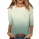 Damen Tshirt Set T-Shirts and Tops Zipfelshirt Cordhemd Damen Body Glänzend Print Tank Tops Lange Oberteile Für Leggings Longshirt Fledermausaermel Damen Crop Top Damen Und D