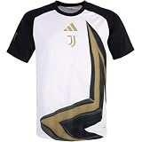 adidas Juventus Turin Prematch Trikot Jersey (DE/NL/SE/PL, Alphanumerisch, XL, Regular, Regular, White/Black)