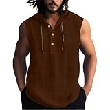 Unterhemd Herren Tshirt Bedrucken Lassen Tank Top Trikots & Shirts Vatertagsgeschenk T Shirt Vatertag T Shirt Schwarz Herren Oversize T-Shirt Tshirt Kurzarm Weiße Shirts Jungen (Braun,S)