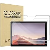 ProCase 2 Stück Schutzglas Displayschutzfolie für Surface Pro 7 Plus, Surface Pro 7, Surface Pro 6, Surface Pro 5, Surface Pro 4, Schutzfolio S