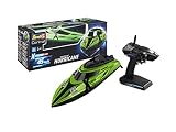 Revell Control X-TREME Hurricane I Ferngesteuertes RC Boot I für Kinder und Erwachsene ab 14 Jahren I Speedboat mit LI-ION Akku für Stundenlange Action I 45 km/h I Mit Modellständer I 2,4 GH