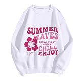 ZTFYKLIN Sales Clearance Pullover Mit Trompetenaermeln Damen Pullover Cognac Oversize Pullover Damen Braun Gelber Damen Pullover Oversize Tshirt Teenager Maedchen Preppy C