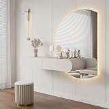 Schwebender Schminktisch Wandmontierte Kommode mit Schublade Eckschreibtisch für Schlafzimmer und Wohnzimmer - Stilvolle, platzsparende Möbel für elegante Wohnk