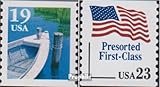 Prophila Collection USA 2160I,2181 (kompl.Ausg.) postfrisch ** MNH 1991 Fischerboot, Flagge (Briefmarken für Sammler) Seefahrt/S