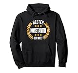 Konstantin Name Geschenk-Idee Geburtstag Lustiger Spruch Pullover H