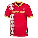 FIFA Offizielles Trikot der Frauenfussball-Weltmeisterschaft 2023, Vietnam, Rot, 5-6 J