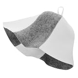 CIYODO Stylische Filz Sauna ütze Atmungsaktive Sauna Hut Für Damen Und Herren 6 Teiliges Set Und Hochwertige Filz Badehaube Für Entspannende Saunab