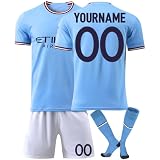 Personalised Football Jersey Children Adults Football Shorts & Jerseys with Name Number Team Logo Football Jersey 24 25 Home/Away Fussball Trik