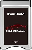 PCMCIA auf SD-Karte Speicherkartenadapter SDHC auf PC-Kartenkonverter Lesegerät für Mercedes Benz S, E, C, GLK, CLS Klasse COMAND APS System Media Play