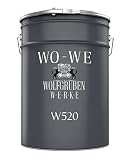 WO-WE Nano Fassadenfarbe W520 Wandfarbe für Außen Mauer Fassade Beige - 2,5L