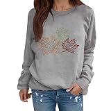 Pullover Damen Katze 3D Druck Damen Sweatshirt ohne Kapuze beige Hollister Damen Hoodie rot Crop Jacke Damen samt joggen Damen Weste Langarmshirt Damen grün EDC Weihnachtspullover Langarm S