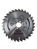 HM-Widia-Kreissägeblatt D= 190 x 30 mm mit Z= 30 WZ für Bosch PCM 7, Bosch GKS 190 oder Bosch PKS 66, Einhell RT-CS190