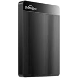 UnionSine Externe Festplatte 500GB ultradünn tragbar 2,5 Zoll USB 3.0, SATA, Festplattenspeicher für PC, Mac, Desktop-Computer, Laptop, Wii U, Xbox, PS4 (Schwarz) HD2510