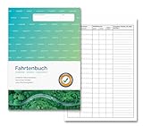 Fahrtenbuch für PKW, DIN A5, 21 x 14,8 cm, extra Rechnungsfach, einfache Dokumentation. Zur Vorlage beim Finanzamt (1, DIN A5)
