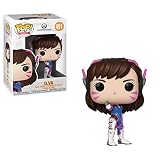 Funko POP! Games: Overwatch-D.Va Collectible Figure - Vinyl-Sammelfigur - Geschenkidee - Offizielle Handelswaren - Spielzeug Für Kinder und Erwachsene - Video Games Fans - Modellfigur Für S