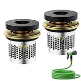 Genérico Duschkopfventil – 2-teiliger Wasserhahn-Adapter | Schneidventil für Duschkopf | für Wasserinstallation von, Badewanne, B