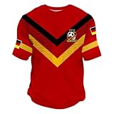 WM 2026 Fußball T-Shirt Fanshirt Trainingsshirt Nationalmannschaft Bedruckt Fans Jubeln Sport Herren Damen Kinder Casual Kurzarm S