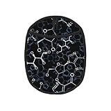 Chemische Chemie Symbole, Topflappen, hitzebeständige Topflappen, rutschfeste Topfuntersetzer aus Silikon für die Kü