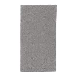 Ikea STOENSE Teppich, niedriger Flor, 80 x 150 cm, strapazierfähig, schmutzabweisend und pflegeleicht, da der Teppich aus Kunstfasern besteht, [ Mittelgrau ]